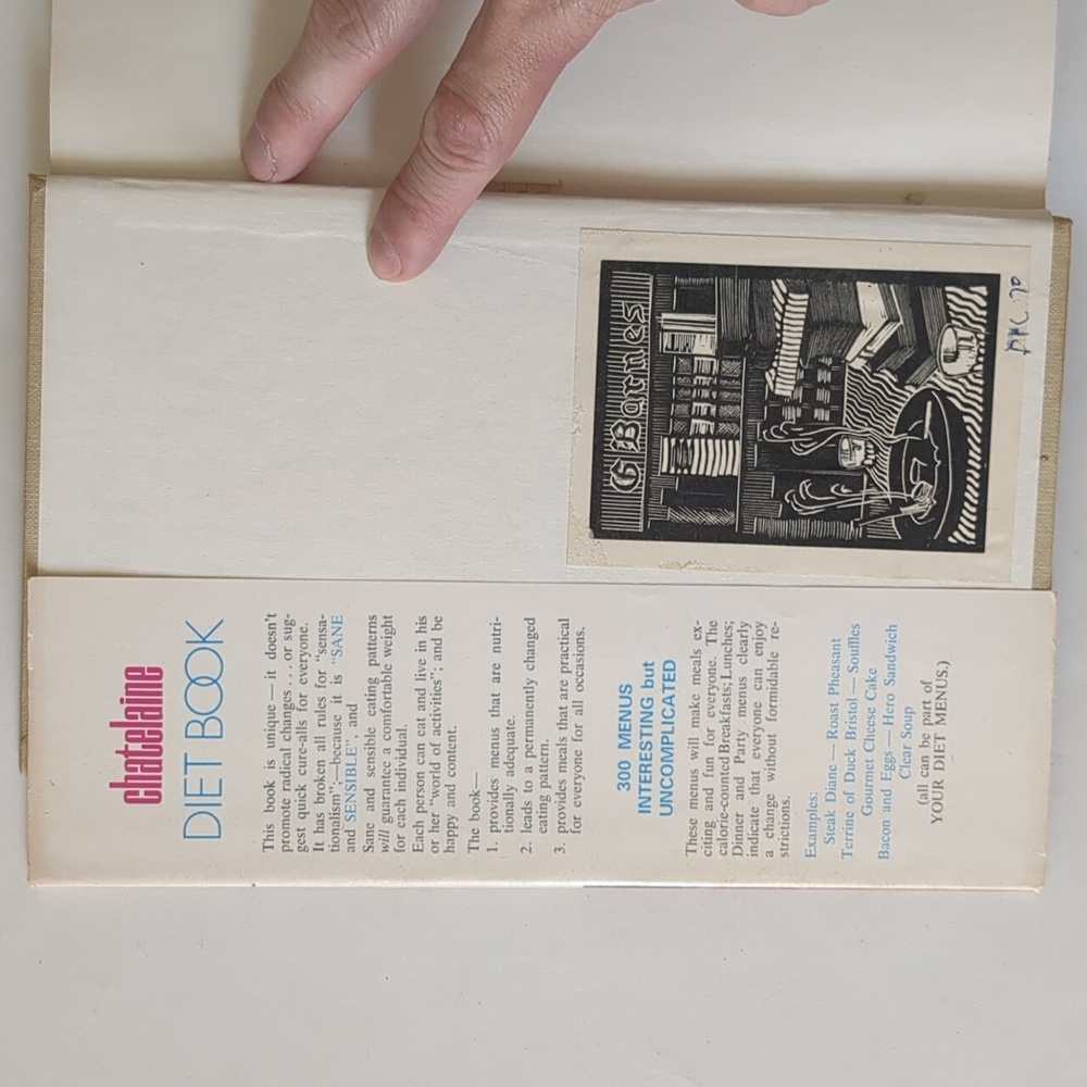 vintage 1969 Chatelaine Diet Cookbook - Picture 2 of 16